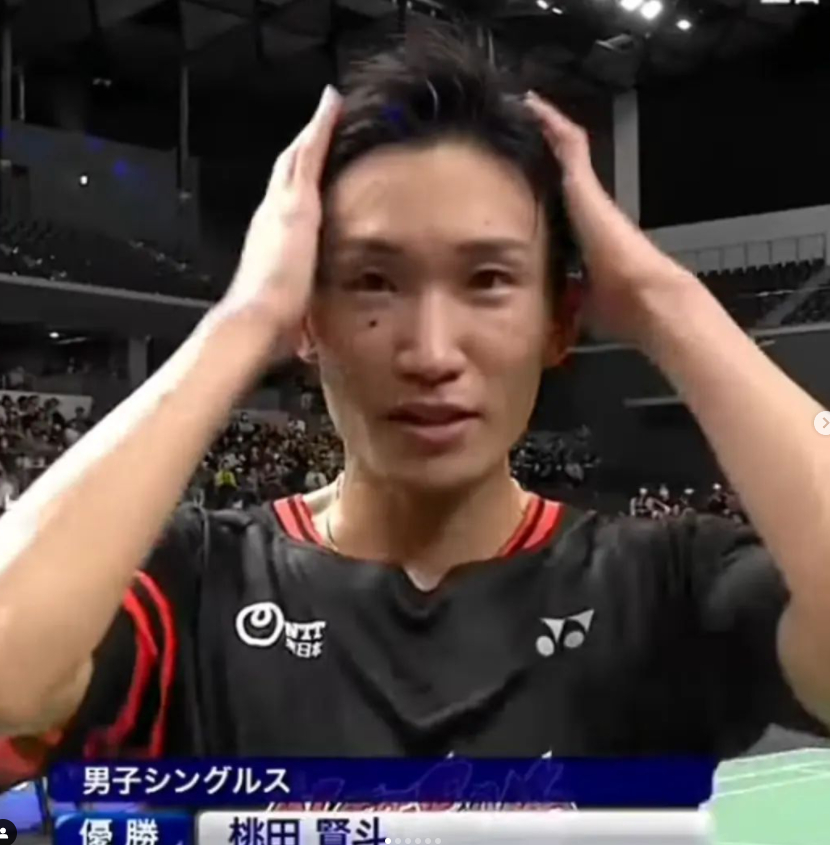 包含马来西亚羽毛球队翻盘印尼羽毛球队，桃田贤斗高光表现的词条